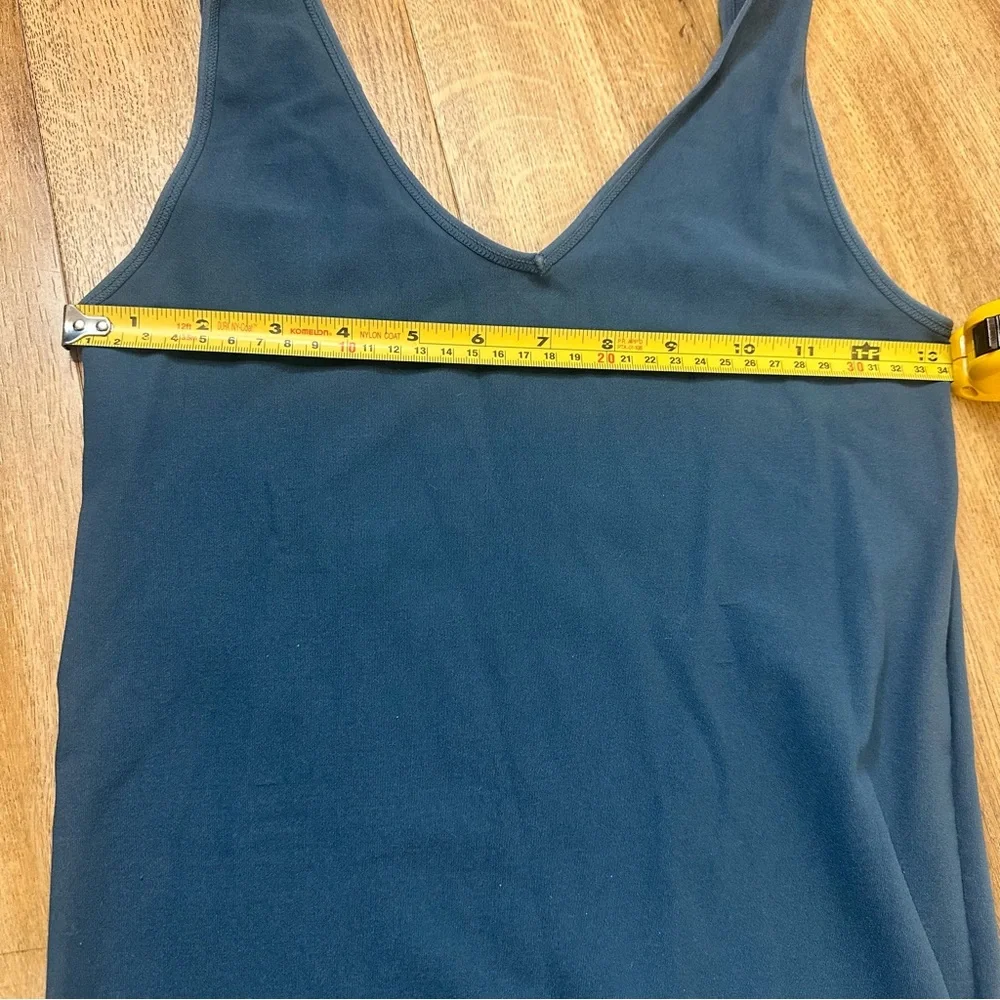 Filly Flair Blue Long Tank One Size